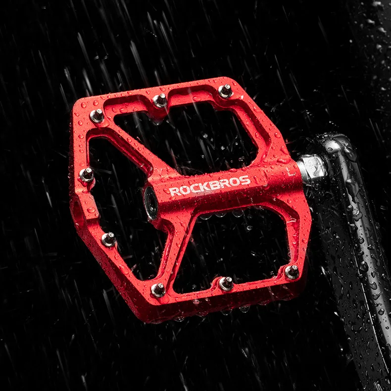 Bike Pedals Aluminum Alloy Anti-slip One-Piece Ultralight Sealed Bearing Cycling