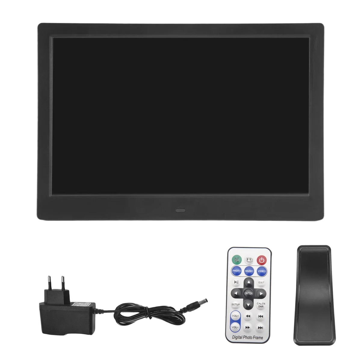 12 Inch Digital Photo Frame with Wireless Remote Control, EU PLUG_OFSS