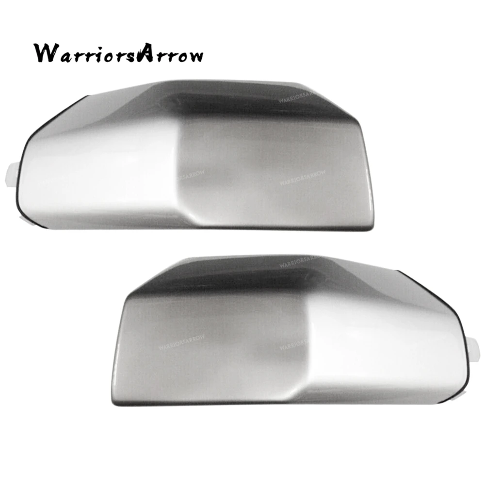 

Pair Front Left Right Corner Bumper End Cap Sliver Pad Silver Plastic For Toyota FJ Cruiser 2007-2014 52423-35020 52422-35030