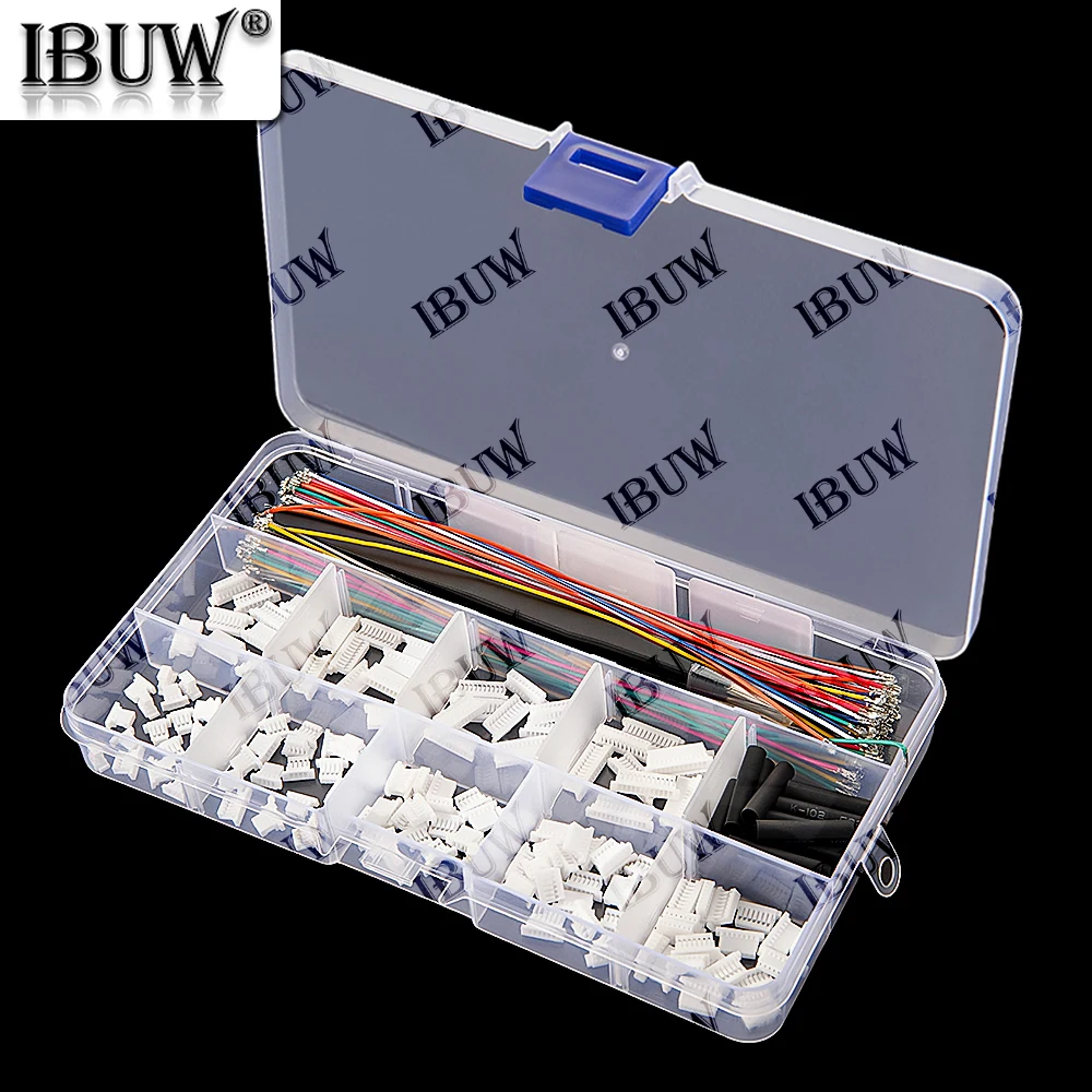 Be In Your Mind 20-Pack 4-Pin Micro JST Connector – SH1.25mm Pitch, 28AWG, 15cm Cable, With Socket, For LED Strips, Battery Packs, Drones, Sensors, And Small Motors