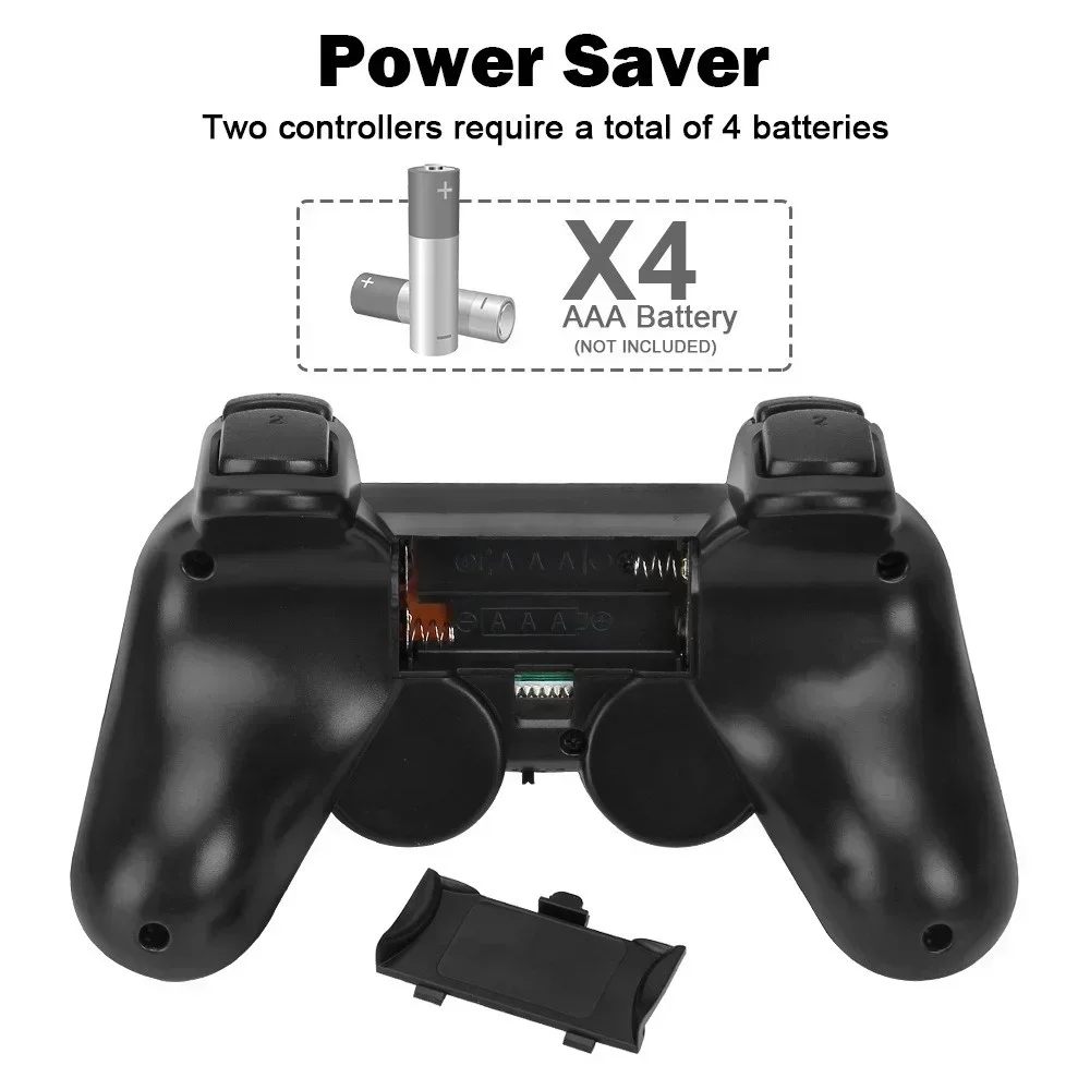 X2 Video Retro Game Console Stick 4K HDMI Output 64G Retro Classical Games Dual Wireless Controllers Game Console Stick