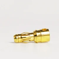 ขั้วต่อแบบหัวกลมทองคำขนาด 2.0 มม. 3.0 มม. 3.5 มม. 4.0 มม. 5.5 มม. 6.0 มม. หลายขนาด สำหรับเชื่อมต่อแบตเตอรี่ RC, ESC และมอเตอร์ 4