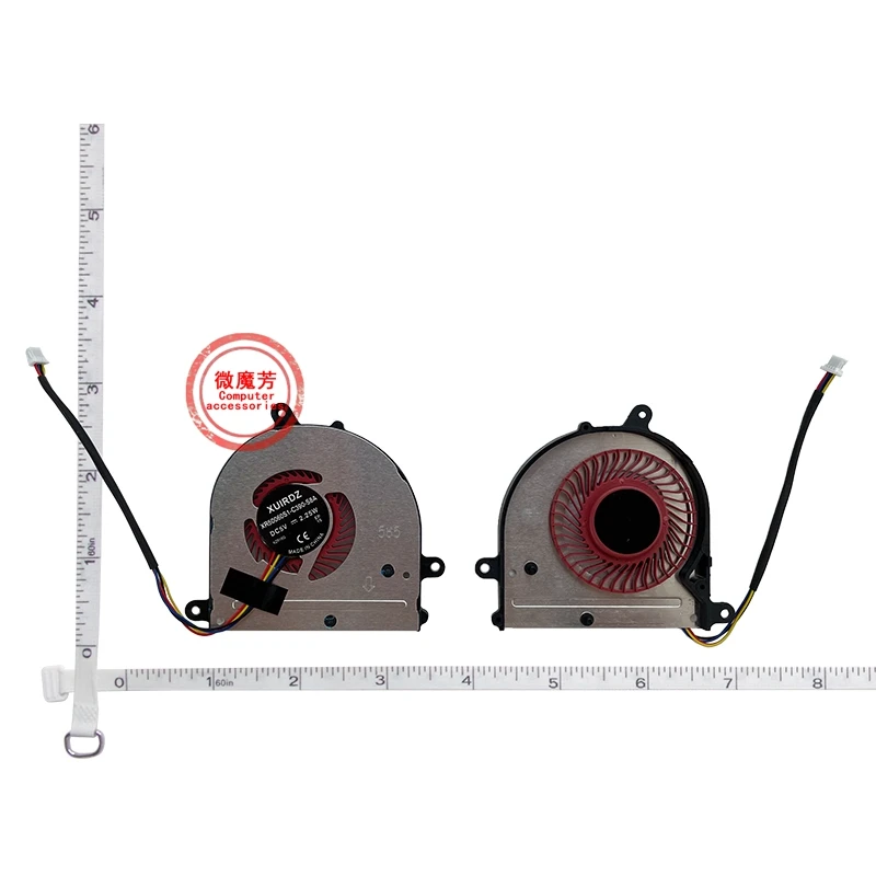 Nuova Cpu Del Computer Portatile Ventola Di Raffreddamento Per Msi Pe42 Ps42 Ms-14B1 Ms-14B2 S1 S1-01 S1-02 S1-03 S1-04 Mx150