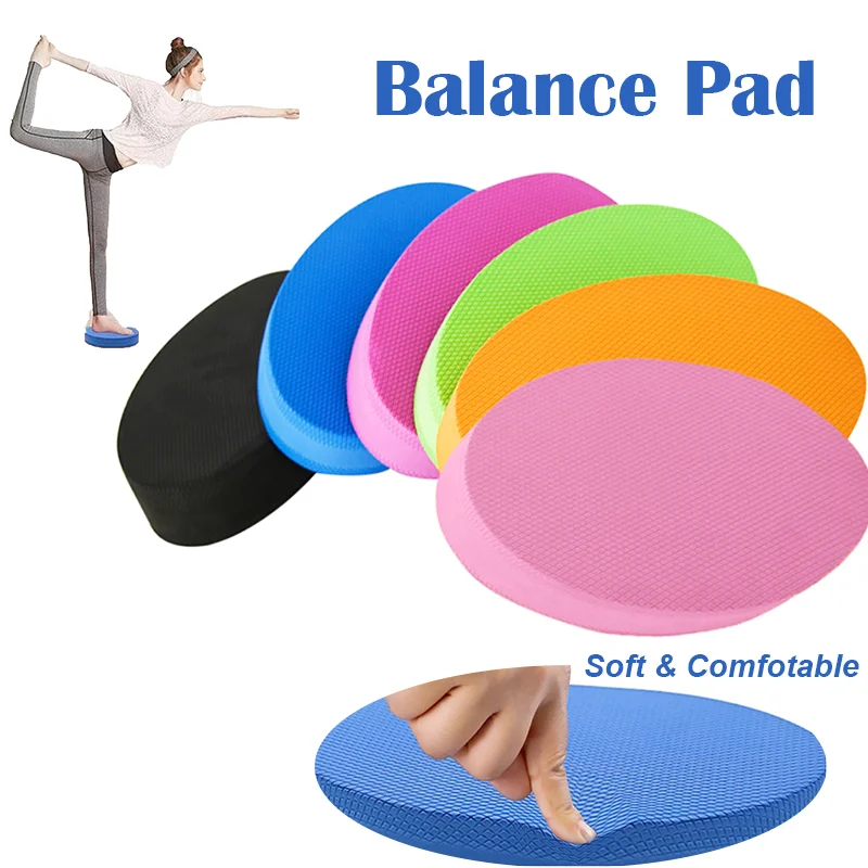 TPEBalancePadFoamYogaPadYogaMatPilatesExerciseNonslip