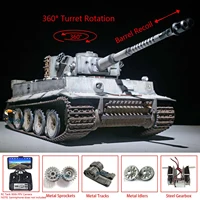 RC Tank 1/16 Heng Long HL German Tiger I Upgrade TK7.0 FPV 3818 Manual Spray Tanks 2