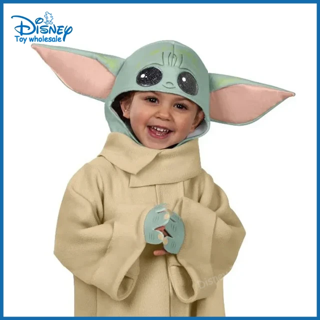 Disfraz de bebé yoda/ disfraz de grogu/Yoda/capa de bebé Yoda