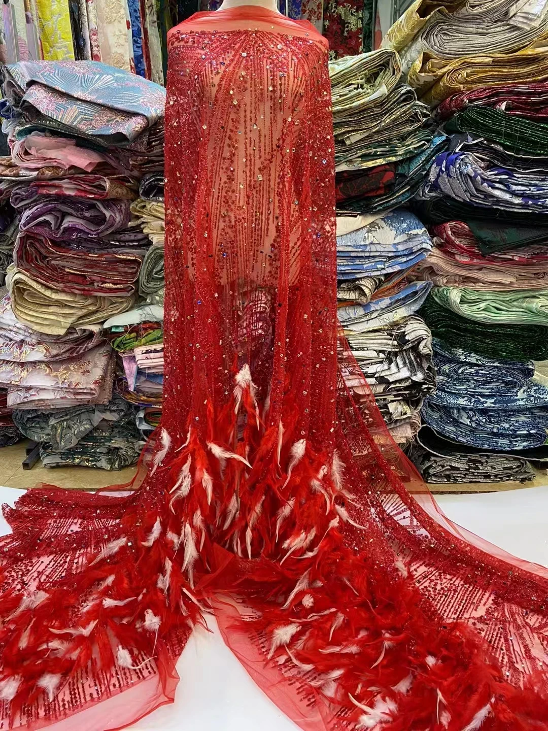 Рисунок 4 - Африканская кружевная ткань 3D