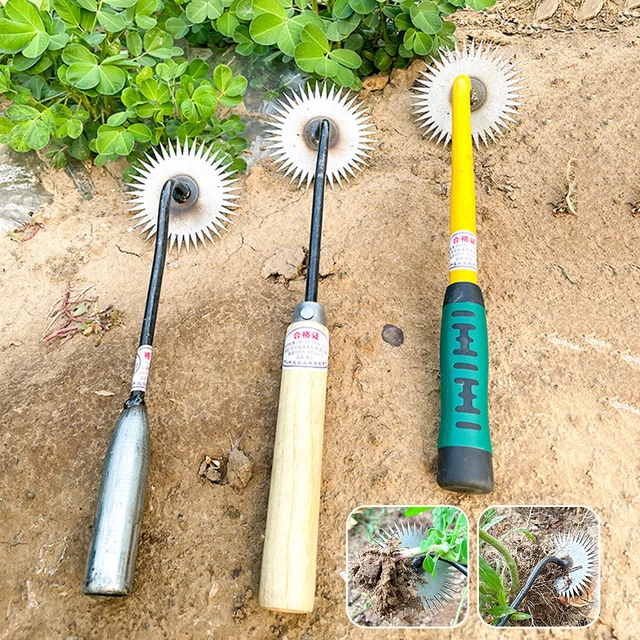 Garden Weeder Tools Planting Shovel Manual Grass Rake Loosening Soil Plowing Rooting Remove Digging Agricultural Hand Tools 3