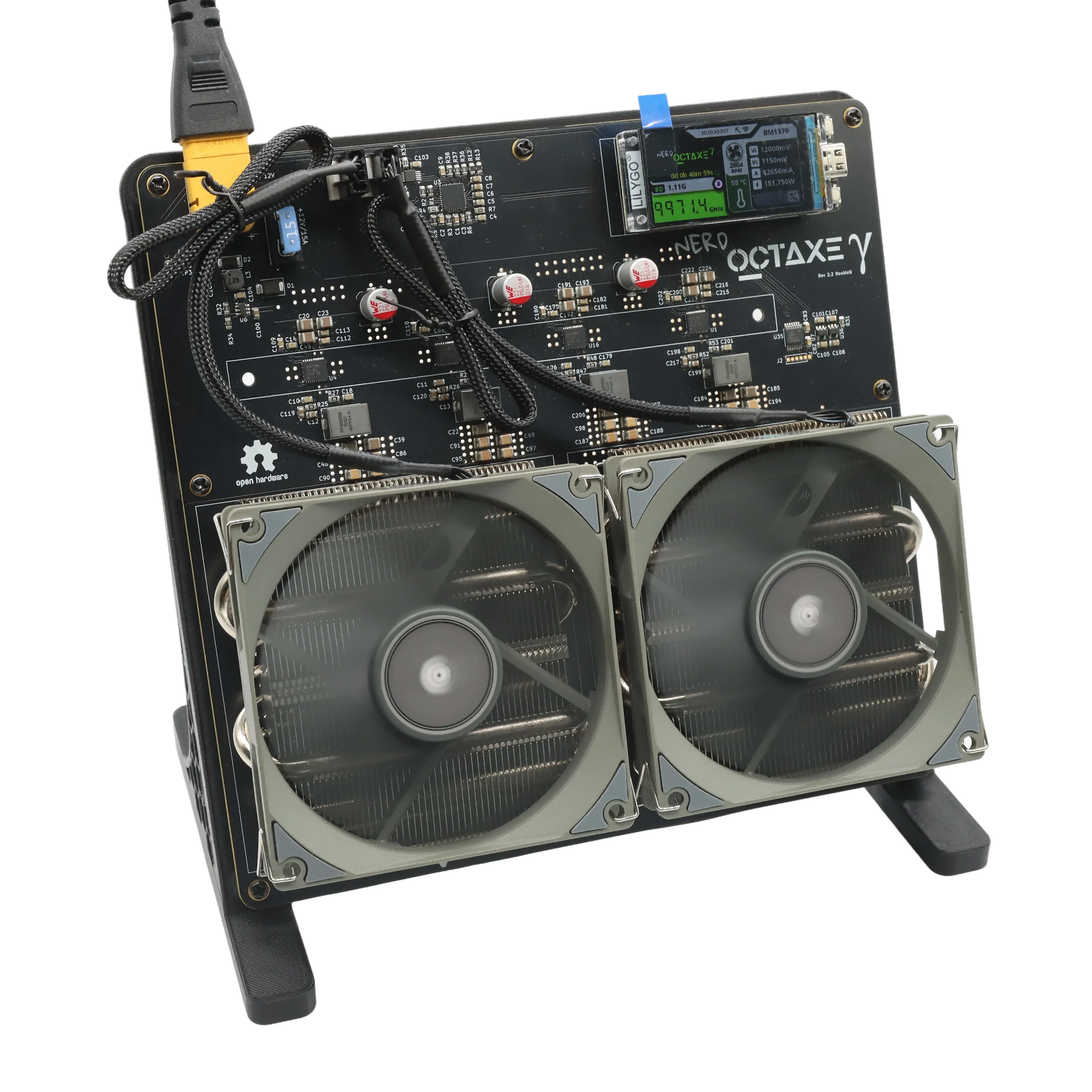 Bitaxe NerdOCTAxe 9.6Th/s 160W BM1370 Asic Chip Open Source Bitcoin Solo  Miner - AliExpress