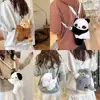 Fashion Penguin Panda Shoulder Bag Sheep Bear Large Capacity Doll Crossbody Bag Cute Comfortable Shopping Bag Women 1
