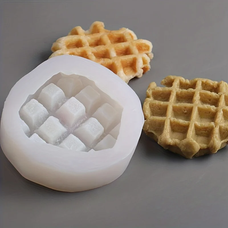 Silicone Fragrance Pattern Mold for Waffles, Toast, Cookies, and Cakes