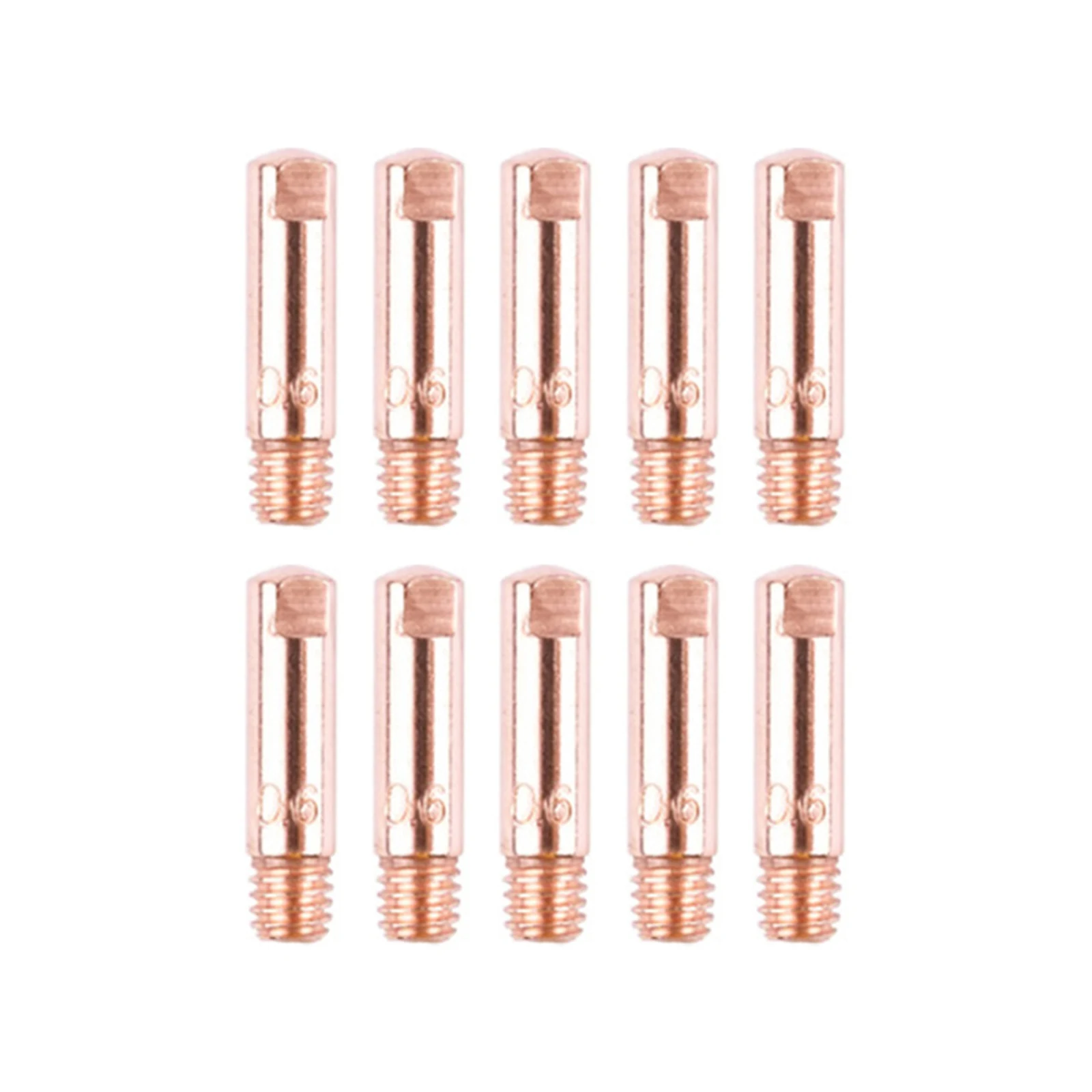 

Welding Torch Nozzles Contact Tip M6 Thread Copper Welding Nozzles Welding Torch For MB15AK MIG Durable High-quality
