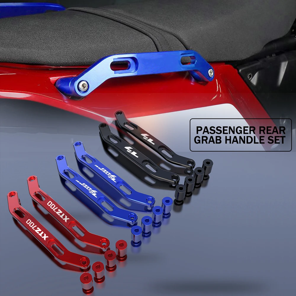 

Tenere700 Motorcycle Accessories Passenger Rear Grab Handle Set FOR YAMAHA TENERE700 WOLD RAID RALLY EDITION 2020 2021 2022 2023