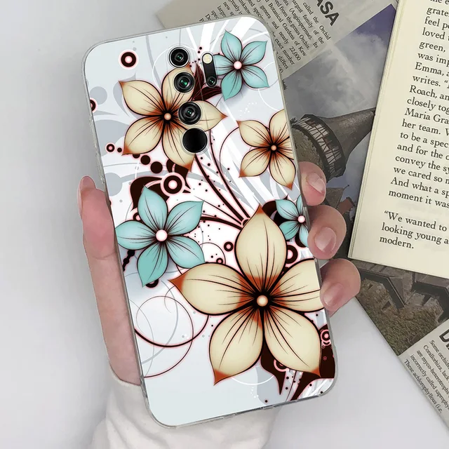 Daraz Redmi Note Flip Cover Transparent Silicon Phone Case Silicon