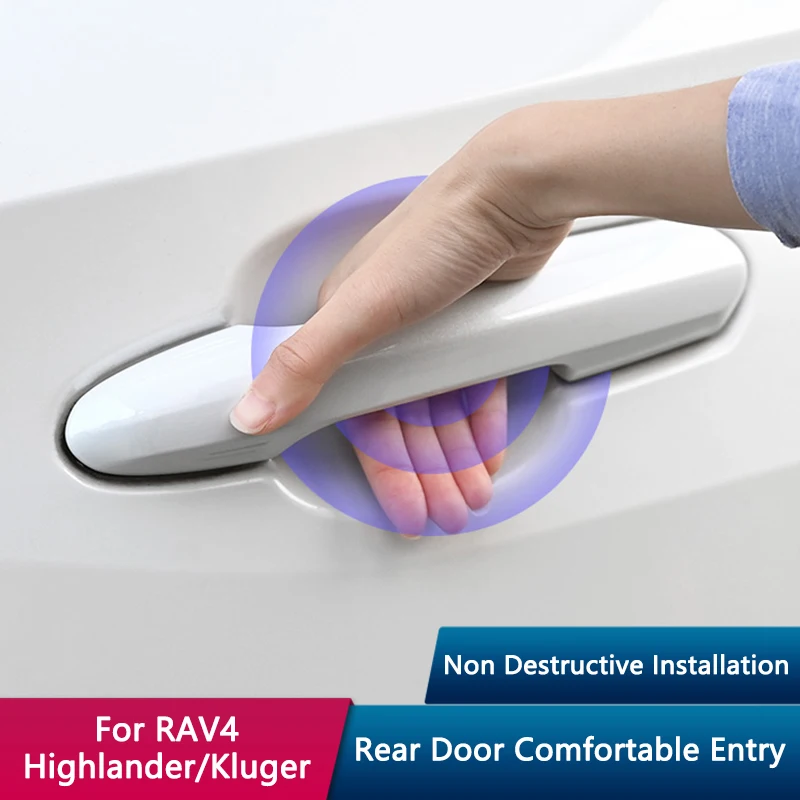 

QHCP Keyless Entry Comfort Entry Modification Exterior Car Accessorie Suitable For 20-22RAV4 Wildlander 22-23Highlander Kluger