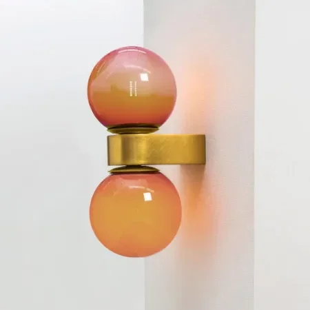 

Bedroom Bedside Wall Lamp Light Luxury Modern Minimalist Nordic Color Ball Glass Living Room Background Wall Lamp Designer