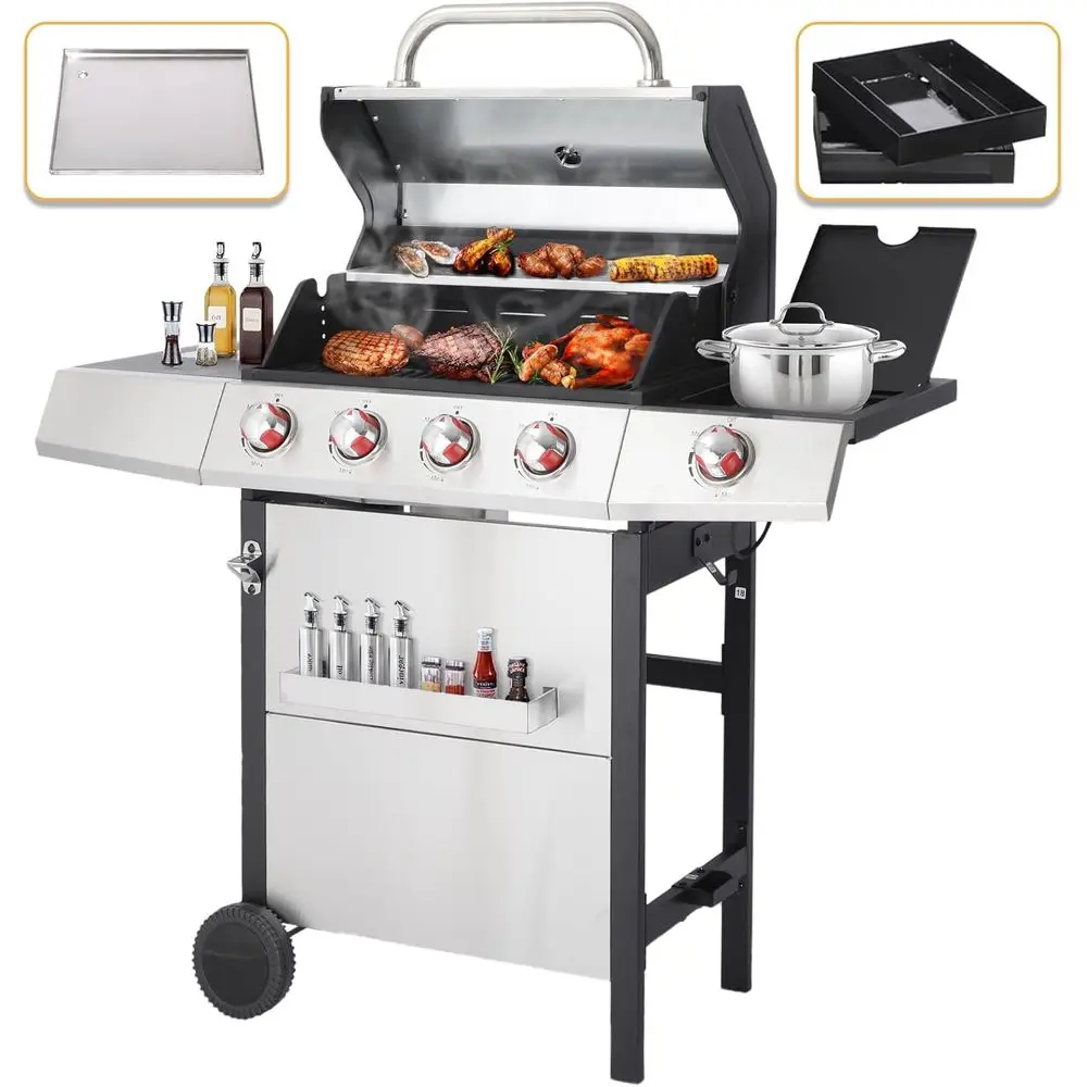 3-in-1 BBQ Grill Combo 1