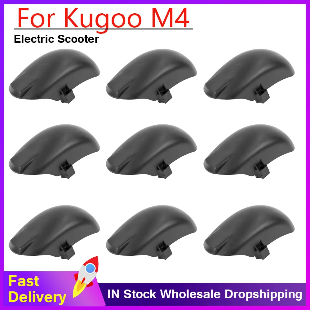 

9PCS Electric Scooter Front Fender Scooter Wings Rear Mud Guard Support Protection 10 Inch Kugoo M4 Kick Scooter Fenders