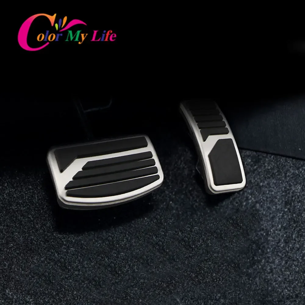Stainless Steel Car Pedal Pad Cover AT MT Pedals for Mitsubishi ASX Outlander Lancer EX Eclipse Cross Pajero car accessories car pedals pedal cover stainless steel pedal cover