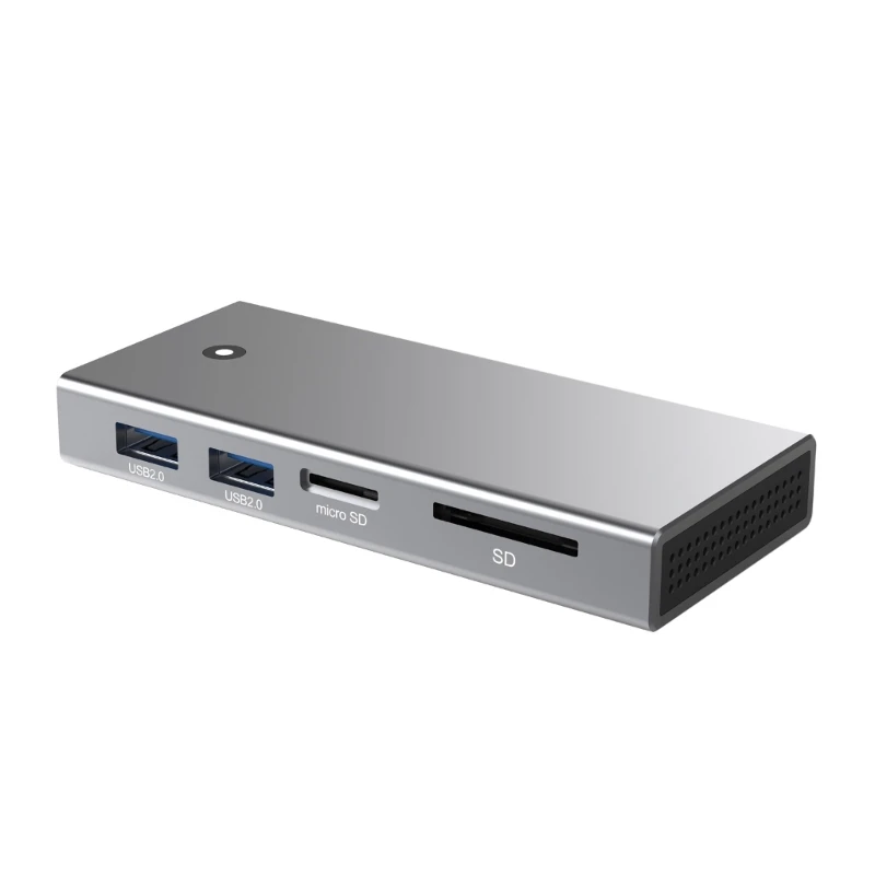 

Док-станция TypeC, 4K, 60 Гц, HDMI-совместимый, USB, 10 Гбит/с, поддержка M.2 NVME