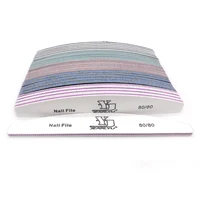 5/25Pcs/Lot Nail File Mix Color 80/100/150/180/240 Grit Professional Sandpaper Cuticle Remover Buffer Files Manicure Tool Set 3