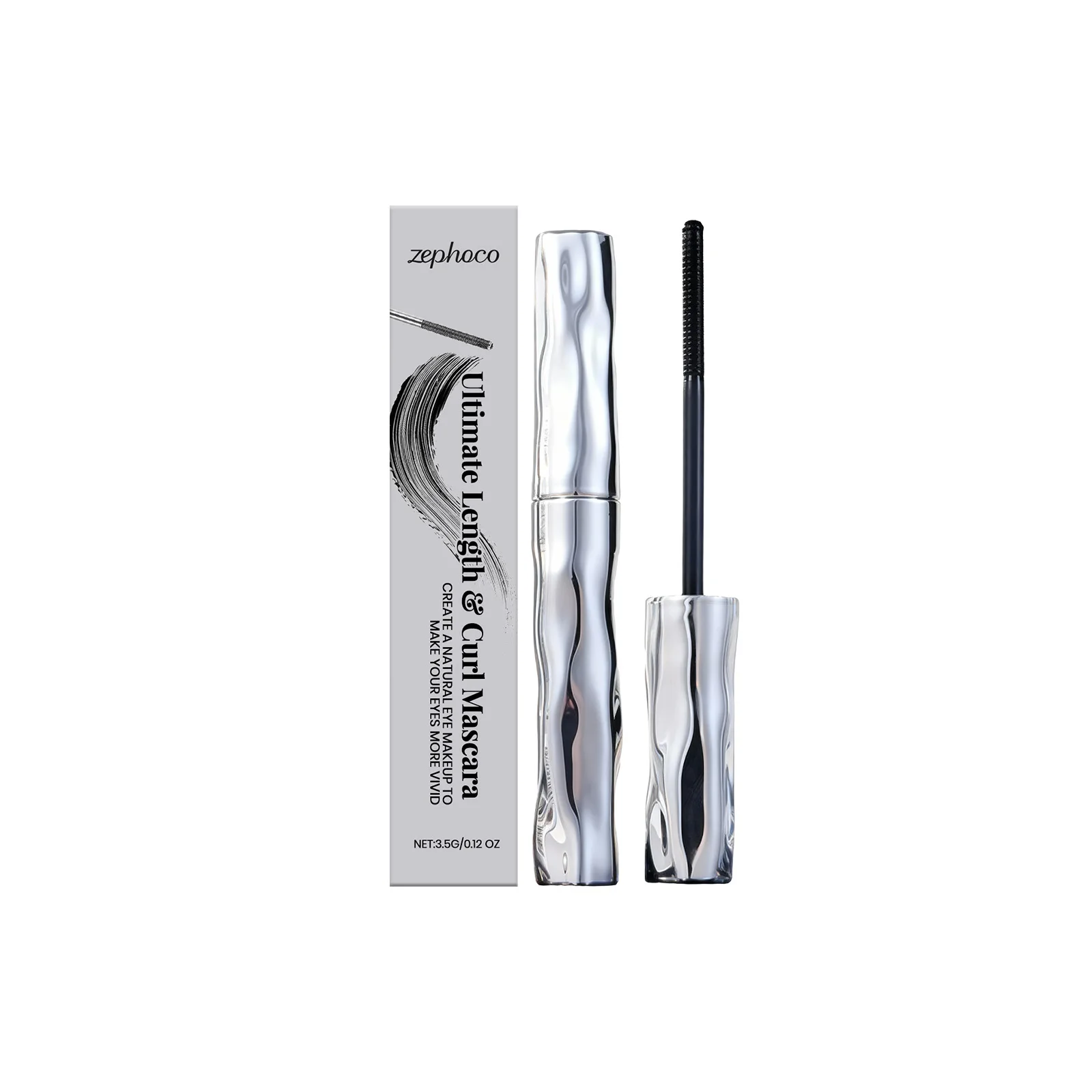 Waterproof Long-Lasting Mascara, Naturally Curled And Shaped, Sweat-Resistant, Lengthening, And Smudge-Proof_voghion.com