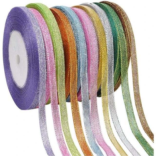 Premium Satin Ribbon Half Inch used for Gift Wrapping, Scrapbooking, Crafts