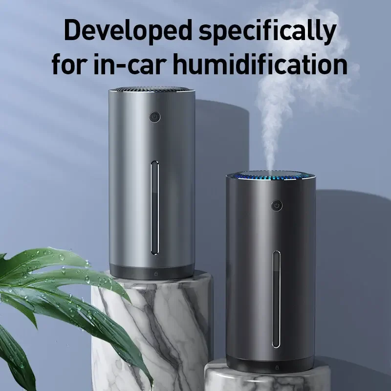 Air Humidifier Home Office Car Air Purifier Aromatic Essential Oil Diffuser Nano Spray Silent Cleaning Care