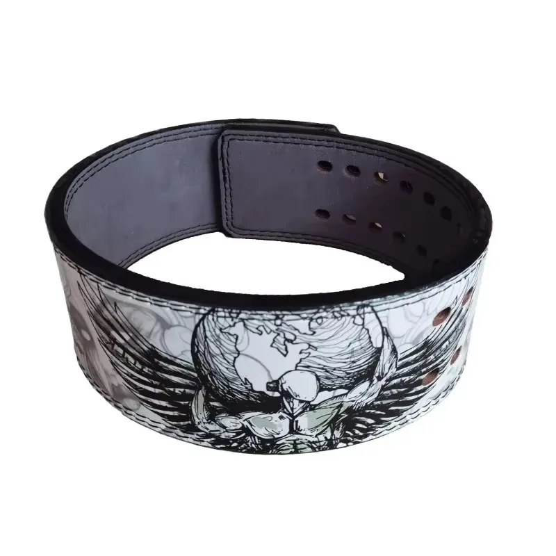 Fitness Weightlifting Belt Powerlifting Cowhide Belts Gym Deadlift Squat Waist Support Workout Bodybuilding Back Support weightlifting belt