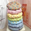 Thickened Chair Cushion Computer Office Seat Cushion Student Bench Mat Linen Breathable Mat Fabric Tatami Floor Cushion 2