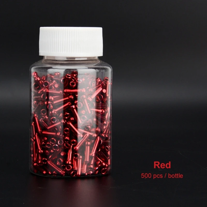 

шт., алюминиевые сплавы, велосипедные тормозные наконечники, наконечники тросов, Торцевые заглушки тормозных проводов