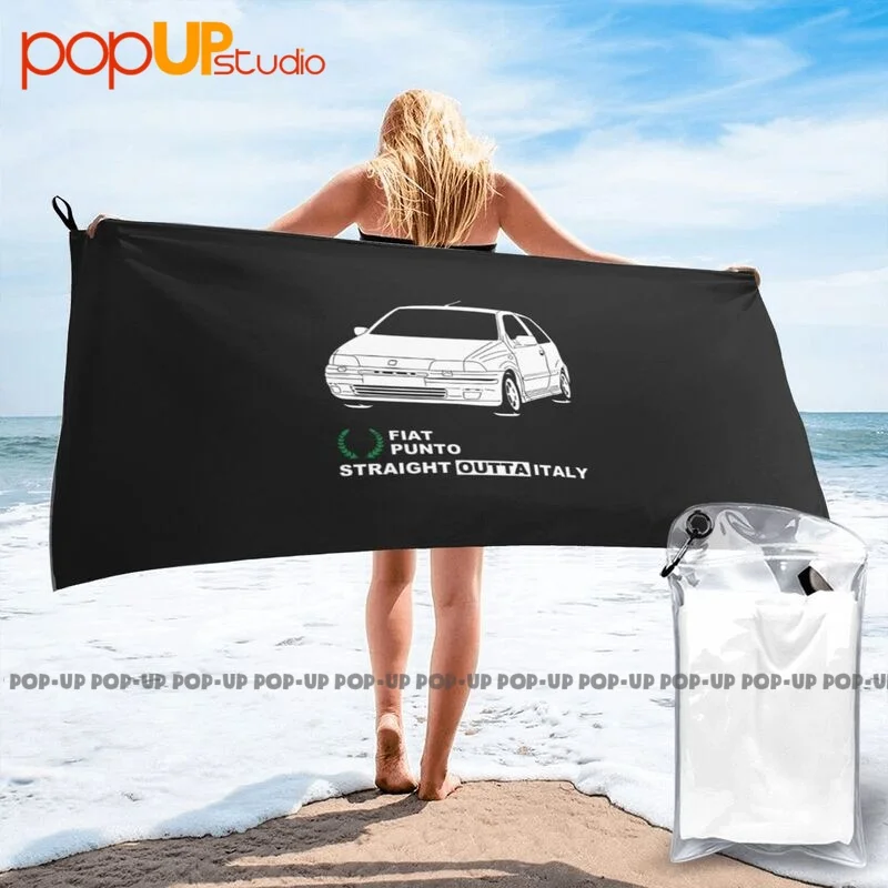 Fiat Punto I Gt Type 176 93 00 Quick Dry Towel Large Printed Microfiber Superfine Fiber