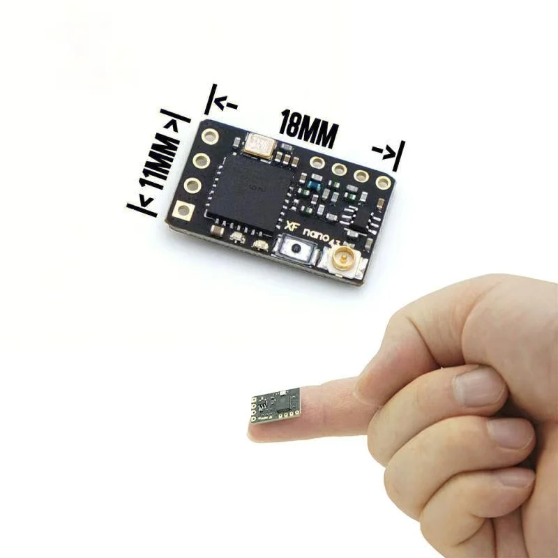 Radiomaster TX12 RX ELRS 433/500/720 Ricevitore Ultra Miniatura T-Antenna Versione NANO RX con Antenna T ExpressLRS ELRS Micro TX - immagine 2