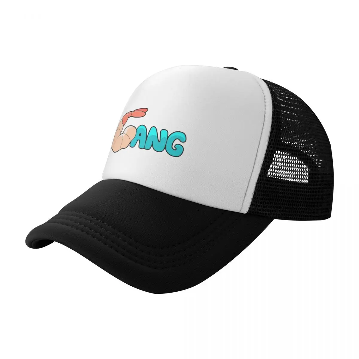 

Shrimp Gang Baseball Cap Snapback Cap Anime Trucker Cap Women's Hats Men's