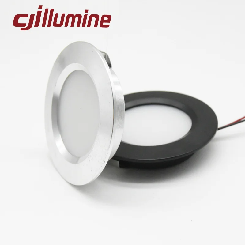 

3W 12V Led recessed cabinet light Family hotel living room light wine cabinet light kitchen RV light down light spot light