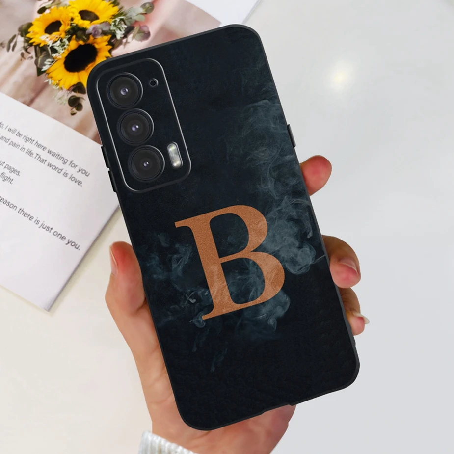 Stylish Couple Letters Soft Silicone Phone Case for Motorola Edge 20 Series