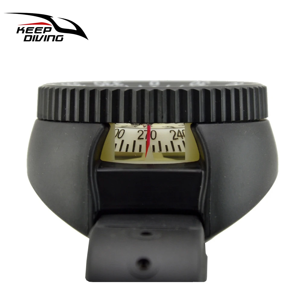 Mini Wristwatch Design Compass lightweight portable waterproof plastic for swimming diving water sports accessory 1Pcs