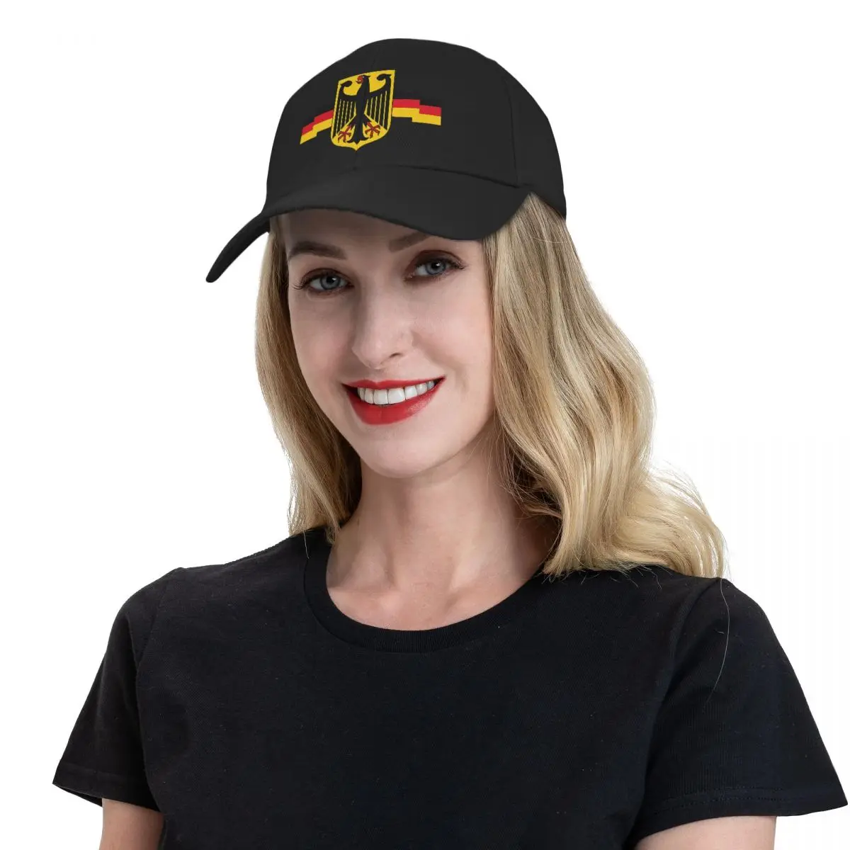 Personalized German Eagle On Shield Baseball Cap Sports Women Men's Adjustable Germany Flag Dad Hat Spring Snapback Caps 6