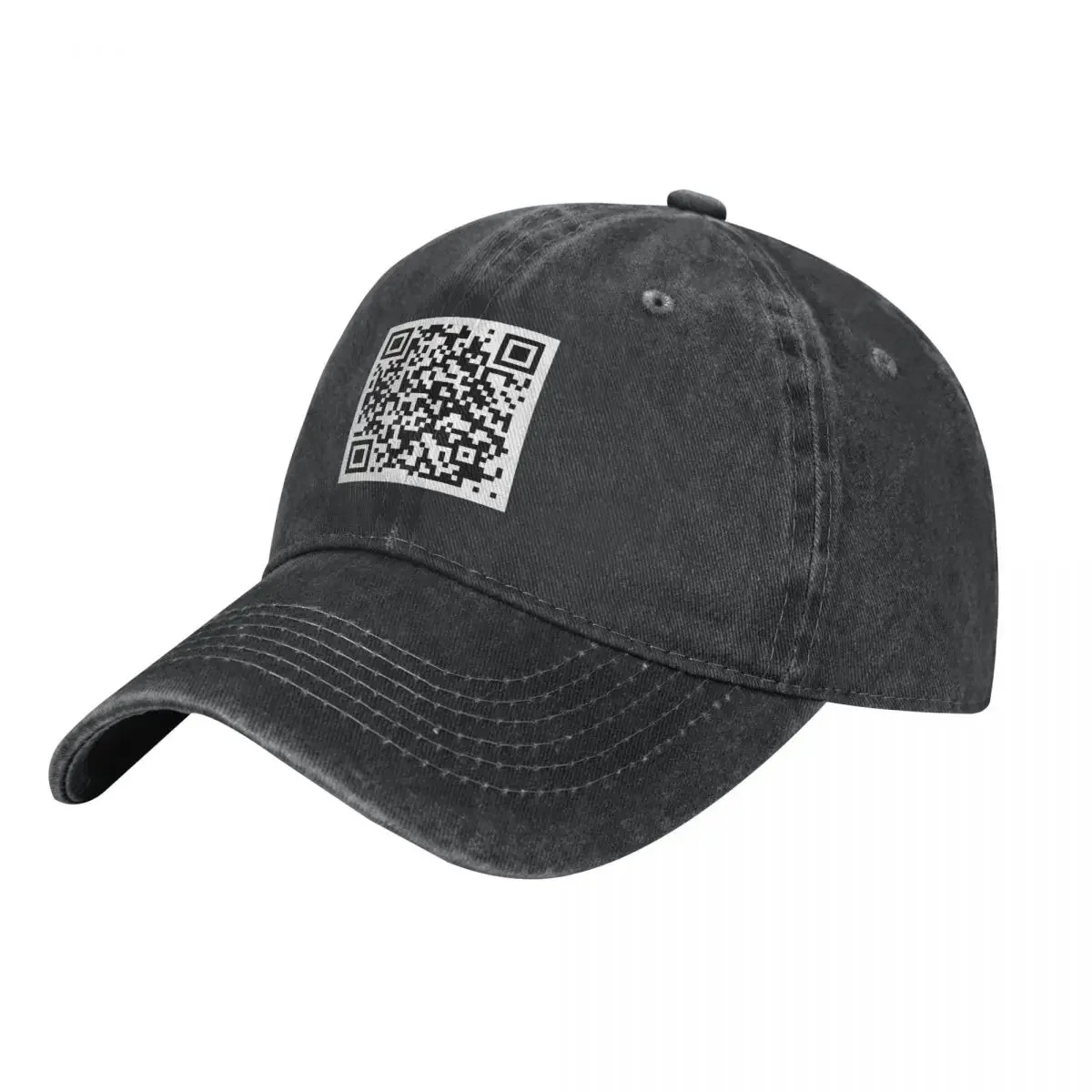 

Ковбойская Кепка Rickroll с QR-кодом, Снэпбэк Кепка для альпинизма, Новая женская кепка, мужские кепки