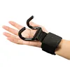 Weight Lifting 2 pcs Hook Fitness Gloves Hand-Bar Wrist Straps Heavy Duty Pull-ups Power Lifting Bodybuilding Training Grips 2
