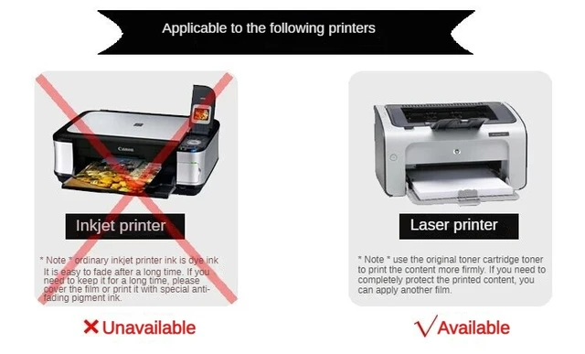 50 Sheets A4 White Self Adhesive Waterproof Sticker Label Surface Paper For  Lazer Inkjet Printer Copier - AliExpress