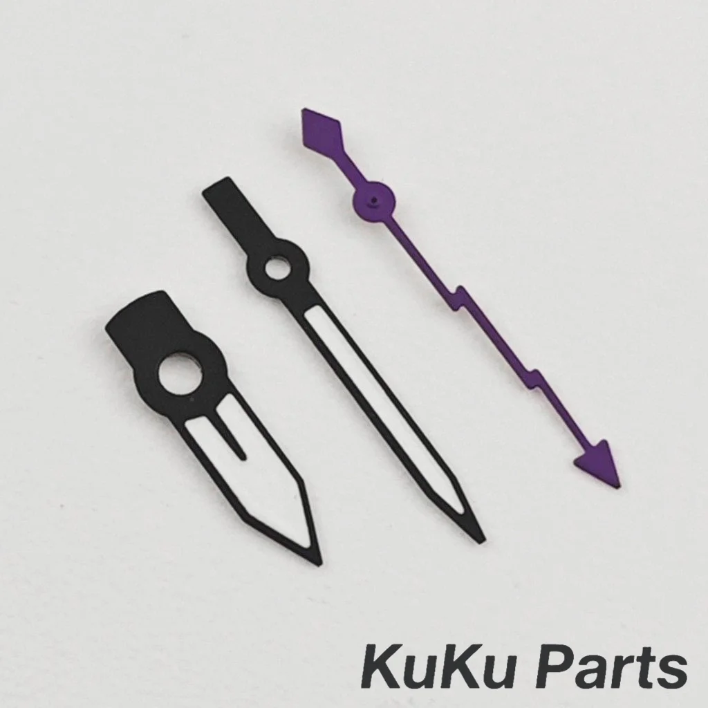 Green Super Luminous Lightning Second Hand for Watches - Precision Needle Pointer Parts