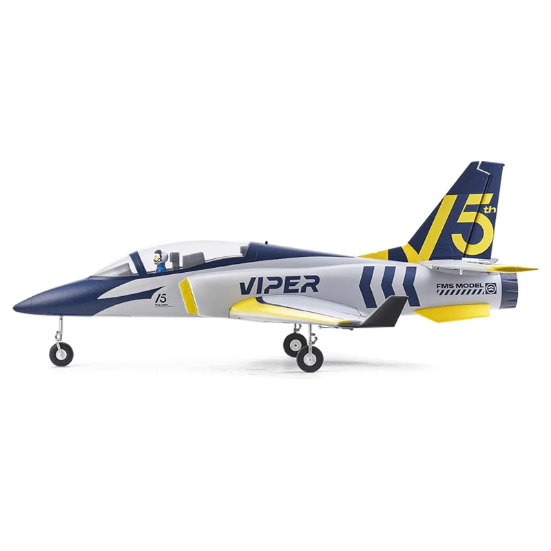 FMS 70mm Ducted Fan EDF Jet Viper V2 Model RC Airplane Remote Control Electric Aircraft Model Assembled Foam Machine Fixed Wing