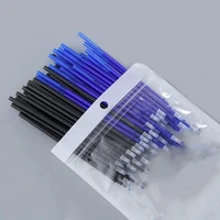 103pcs/set Black Blue Ink Erasable Pen Refills Rods Set 0.5mm Magic Erasable Gel Pen Washable Handle Office Writing Stationery 4