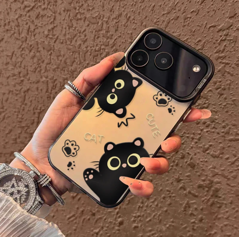 Cute Black Cat Cover - Stylish Protective Case