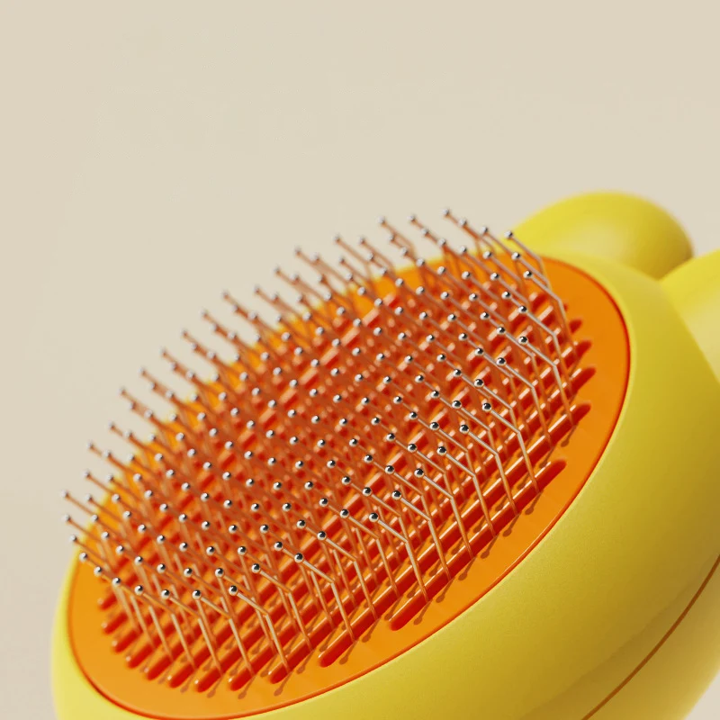 Cat Combing Special Rabbit Ear Comb To Floating Hair Needle Comb Pet Comb Easy Hair Removal And Massaging Brush Multifunctional 3