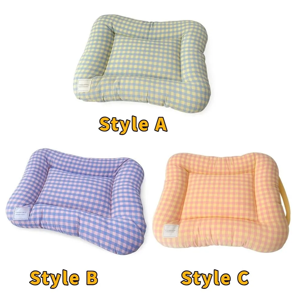 Pet Supplies Warm Dog Bed Pad Macaron Soft Pet Sleeping Bed Comfortable Non-slip Pet Mattresses Winter