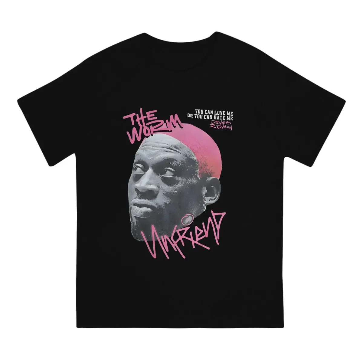 T-Shirt Vintage Rodman T-Shirt Da Uomo In Cotone Fresco Colletto Tondo Magliette A Maniche Corte Vestiti Da Festa