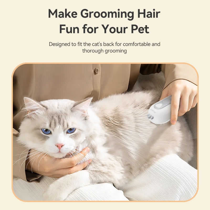 ROJECO Steam Comb Cat Electric Spray For Dog Combs Pet Grooming Tools Kitten Hair Removal Brushes_voghion.com