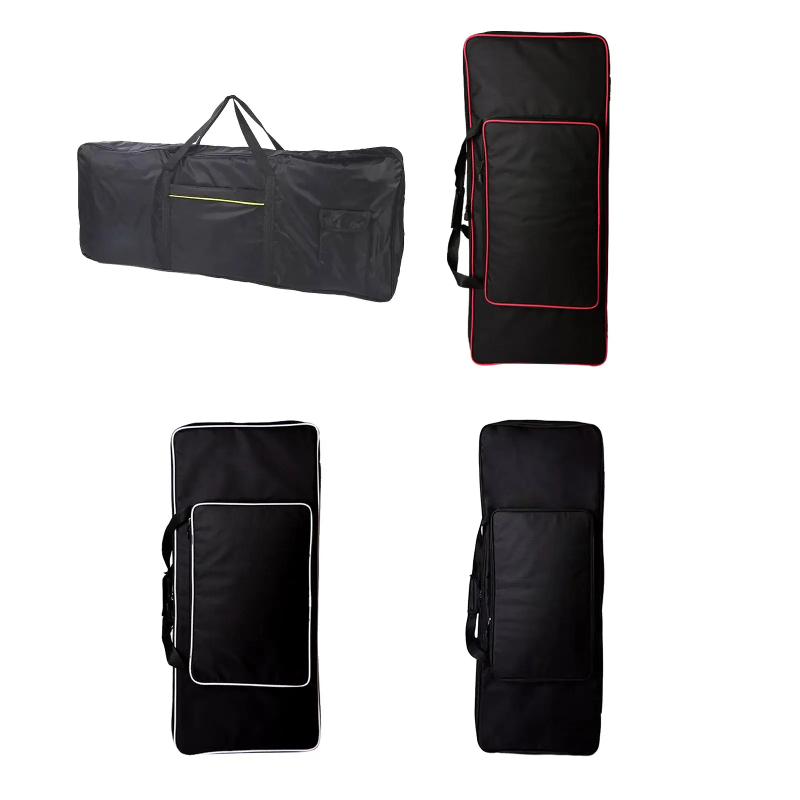 

Electronic Piano Case Gig Bag Accessories Storage Case Travel Waterproof Concert 61 Key Electronic Organ Bag Case Keyboard Case